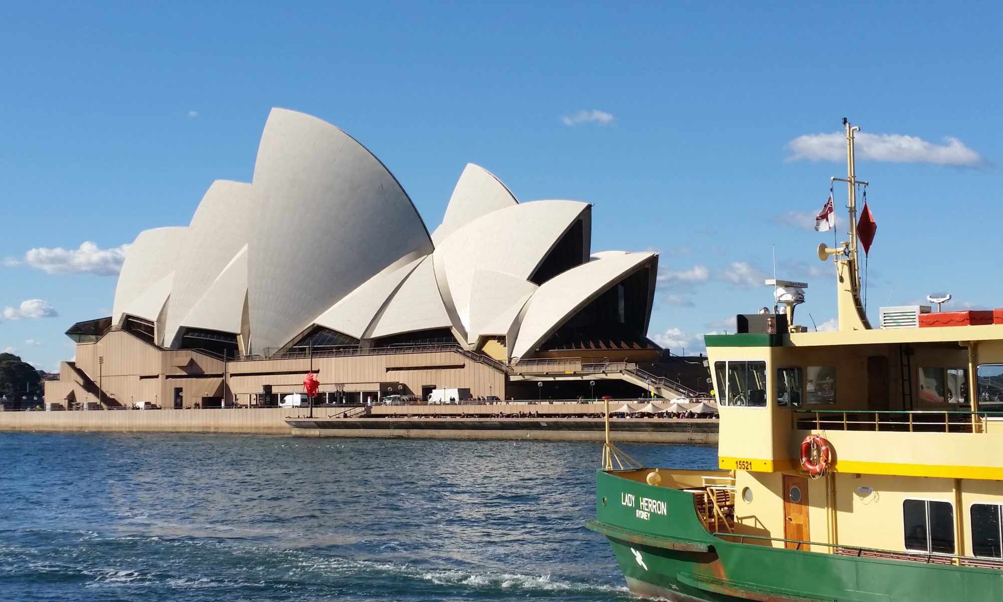 Sydney Opera House from the ferry-Sydney, Australia | Australia travel ...